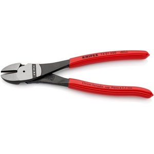 KNIPEX 200 mm Heavy-Duty Side Cutters with Form 0 <b>Polished</b> <b>Plastic</b> Coated Knives & Tools - Product Image 5