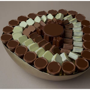 Latest Design Gold Metal Chocolate Serving Bowl Handmade High Quality Desserts <b>Sweets</b> Dish Polished for Weddings-Factory Price - Product Image 3