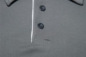 Polo de deporte al aire libre transpirable para hombre, camisetas de golf ajustadas de manga corta informales, camisetas de polo de golf de tenis de ajuste regular básico - Product Image 6