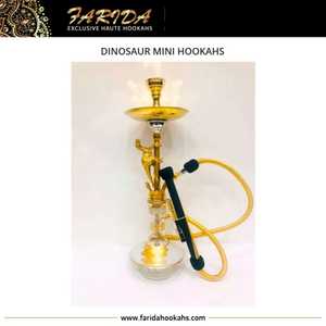 Alta calidad Mini Hookah elegante dinosaurio diseño de fábrica al por mayor único fresco elegante decorativo Shisha Chicha laca Technics - Product Image 6
