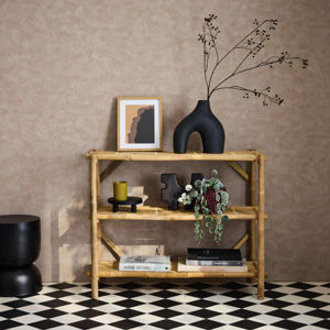 Bamboo <b>3</b>-<b>Tier</b> <b>Shoes</b> <b>Rack</b> for Indoor & Outdoor for Apartment Hotel Dining Living Bedroom Bathroom & Kitchen Home Furniture - Product Image 1