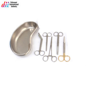 Debonairii High Quality Stainless Steel Dressing Set Plastic <b>Basis</b> <b>Surgical</b> <b>Instruments</b> Forceps for Medical Surgery - Product Image 2