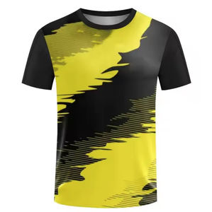 100% coton, T-shirt pour homme, coupe ample, imprimé Hot Selling Sublimation Men T-shirt 100% Cotton Luxury Design T Shirt Oversize - Product Image 6