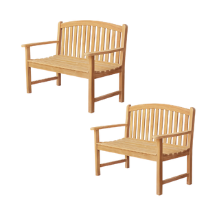 Long banc extérieur luxe sièges banc chaise jardin parc public patio en bois fabriqué en Indonésie - Product Image 3