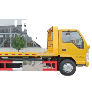 รถบรรทุกดีเซล4 2รถบรรทุกพ่วงแบบแท่นพร้อมเครื่องกว้านดึงของใหม่ - Product Image 3