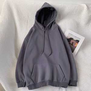 Sweat à capuche en molleton pour homme sur mesure, style streetwear, manches longues, coupe-vent, effet délavé au soleil, broderie, teinture unie, impression numérique - Product Image 6