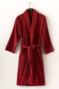 OEM logo Stylish Women & <b>Men</b> Bath Robe One Piece Towel Material Breathable Cotton Sleepwear Wholesale Nightgowns Home Use - Product Image 2