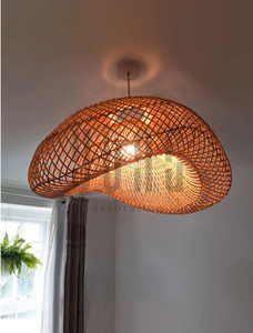 Artesanía única de Vietnam, pantalla de ratán, pantalla ecológica para decoración en Hotel, restaurante, sala de estar - Product Image 5