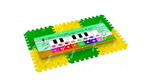 Hochwertige anpassbare gemischte Farbe Commercial Soft Play 13 Tasten und Songs Custom Design Kids Piano