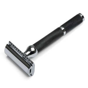 Reusable Eco Double Edge Safety <b>razor</b> Straight Metal Shaving Safety <b>razor</b> for Face - Product Image 1