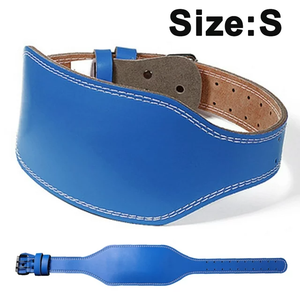 Cinturones de cuero genuino de Pakistán Cinturón de levantamiento de pesas S/M Ideal para cintura masculina Tamaño 24 ''-34'', Color negro y gris. - Product Image 2