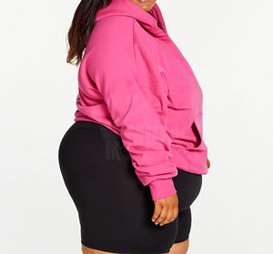 <b>Men's</b> Winter 100% Cotton Pullover <b>Hoodie</b> with Pocket Solid Pattern <b>Plain</b> Dyed Plus Size OEM Service Available - Product Image 4