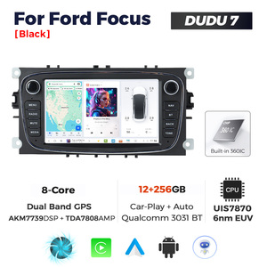 วิทยุติดรถยนต์ DUDU7 รุ่นใหม่ล่าสุด ระบบแอนดรอยด์ 7870 8 คอร์ หน้าจอแอนดรอยด์สำหรับรถยนต์ฟอร์ด โฟกัส รองรับกล้อง 360 องศา DVR และ TPMS - Product Image 2