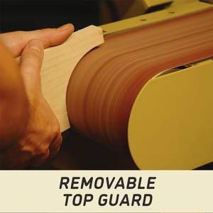 Lijadora de Banda Eléctrica 6 X 48 y Lijadora de Disco 12, 1 1/2 HP, 115/230V, 1 Fase, Modelo 31A - Product Image 4