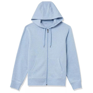 Nouvel arrivage de sweats à capuche d'hiver en molleton avec fermeture éclair pour hommes de haute qualité vêtements de rue en plein air à la mode prix de gros sweat à capuche avec fermeture éclair - Product Image 1