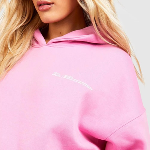 Conjunto Deportivo de Invierno para Mujer con Capucha, Cómodo, al por Mayor, Talla Adulto, Diseño de Letras Moderno - Product Image 3