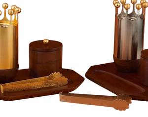 Porte-encens arabe au design de luxe fini doré Brûleur Bakhoor Utilisation bureau à domicile ou cadeau pour parfum aromatique décoratif - Product Image 3