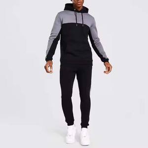 ชุดวอร์มผ้าคอตตอนแท้สำหรับผู้ชายเสื้อมีฮู้ดเสื้อกีฬาคาร์ดิแกนลำลองแบบสวมหัวปักโลโก้ออกแบบได้ตามต้องการ - Product Image 5