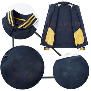 Chaqueta Universitaria Extra Grande para Hombre 2026 con Material Resistente y Cuello Alto, Ropa Cómoda para el Invierno - Product Image 2