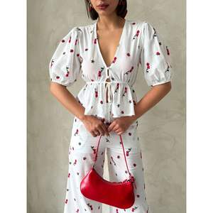 Blusa de Voile Bordada para Mujer - Product Image 3