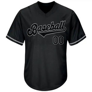 Camisetas de Béisbol y Sóftbol Personalizadas para Hombre de la Mejor Calidad, Transpirables y Suaves, Tallas Grandes, Impresión de Nombre de Equipo, Venta al Por Mayor - Product Image 1