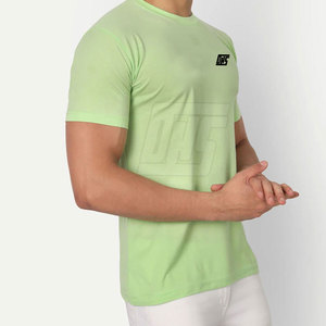 เสื้อยืดคอกลมสำหรับผู้ชายเสื้อยืดแนวสตรีทสำหรับผู้ชายดีไซน์โลโก้ของคุณเอง - Product Image 3