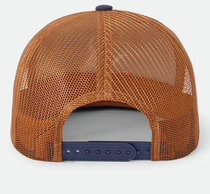 Casquette en maille unie de couleur beige, réglable, respirante, légère, décontractée, avec un chapeau de camionneur en coton 100% doux - Product Image 2