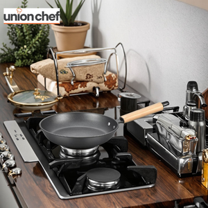 Tốt Nhất Người Bán Công Đoàn Đầu Bếp Thép Carbon Chảo Chảo Chảo Không Dính Chảo Chảo Gỗ Xử Lý Cảm Ứng Cơ Sở 1-2L Công Suất Mỹ Phong Cách - Product Image 4