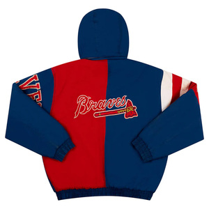 1998 Custom Embroidered Bomber Jacket High Quality Waterproof Heavy Weight Rain <b>Coat</b> with <b>Stand</b> Collar Wind Breaker Pullover Zip - Product Image 2