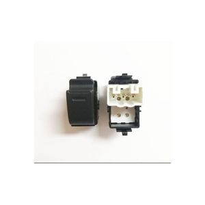 84810-12080/8481012080 Interruptor de ventana individual de 5 pines delantero derecho trasero para Toyota Corolla 1993-1998, material plástico, con tornillo - Product Image 1