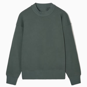 Sweat-shirt à col montant en polaire | Pull d'hiver chaud à col haut - Product Image 4