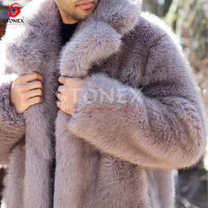 Vêtements d'extérieur de haute qualité de dernière conception manteaux et vestes en fourrure naturelle veste d'hiver pour hommes manteau personnalisé en gros pour les vêtements d'hiver - Product Image 5