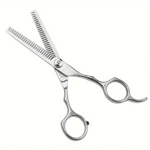 Juego de tijeras de estilismo de borde convexo, tijeras de corte de pelo y texturización de salón, kit de herramientas de peluquero para estilistas y salones - Product Image 6