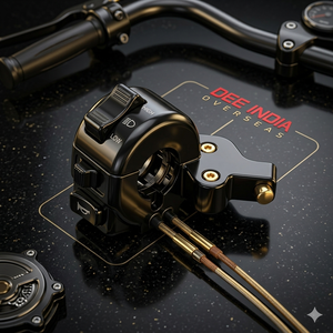 Motorcycle Left Handlebar Control Switch for Bajaj Boxer | LH Switch Assembly Indicator Horn <b>Light</b> OEM Replacement - Product Image 3