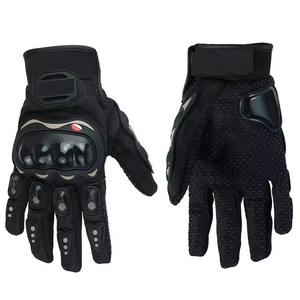 Guantes de moto de cuero genuino unisex logotipo personalizado/diseño guante de moto de carreras con la mejor gama - Product Image 4