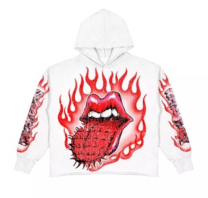 <span class=keywords><strong>2025</strong></span> Mới Phổ Biến Tùy Chỉnh Retro Crop Áo Tùy Chỉnh Bông Pha Trộn Cắt Cạnh Cho Nam Giới Nặng Trọng Lượng Nhấn mạnh Áo - Product Image 3