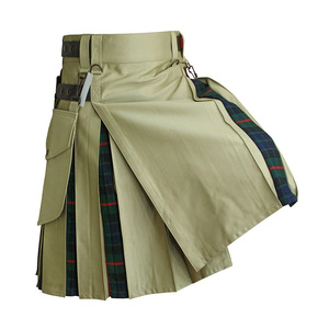 Service OEM disponible matériel personnalisé kilt hybride meilleure qualité traditionnel écossais kilt hommes Offre Spéciale prix de gros - Product Image 2