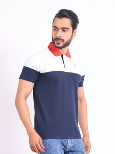 Élégant et confortable à porter au quotidien Premium Mercerised Cut Sew pour Polo Neck Half Sleeve TShirt Meilleure qualité Regular Fit 100% Cott - Product Image 4