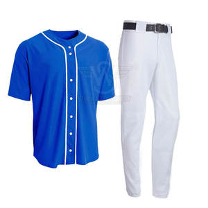 Meilleures ventes de tenues de baseball pour hommes, logo personnalisé, vêtements d'équipe, respirant, léger, écologique, 100% polyester - Product Image 2