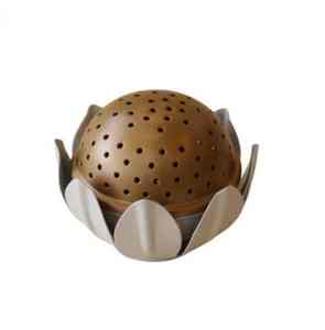 Bois et métal fabriqué au moyen-orient Bakhoor brûleur noir métal brûleur d'encens prix de gros pour la maison hôtel intérieur Bakhoor brûleur - Product Image 6