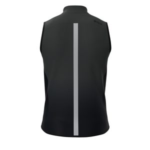 Gilet de sport d'extérieur coupe-vent gris - Product Image 4