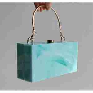 Más vendidos con precio barato Embrague hecho a mano Último bolso Embrague de resina Exportador indio con calidad superior - Product Image 6