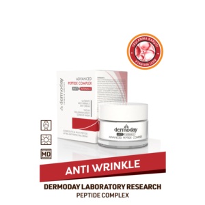 Crème de Jour Anti-Rides Dermoday au Complexe Peptidique 50ml Acide Hyaluronique Soin Anti-Âge Liftant Avancé pour Tous Types de Peau - Product Image 1