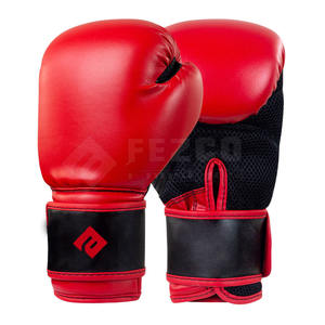 Gants de boxe de haute qualité sur mesure, tendance, respirants, avec fermeture auto-agrippante, en cuir, différentes couleurs - Product Image 1
