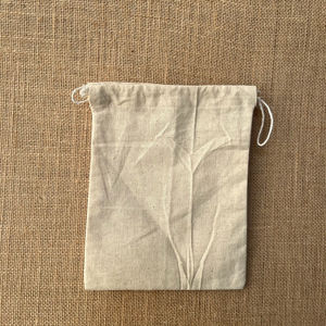 Pochette en coton unie imprimée personnalisée avec cordon de serrage pour le retour des cadeaux et des bijoux quantité minimale de commande de stockage 50 pièces Commandes en gros Sacs à provisions - Product Image 1