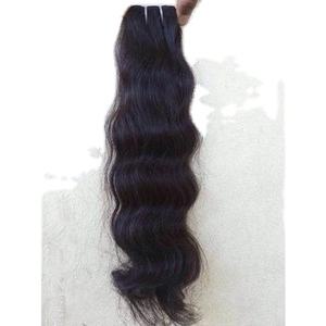 Extensiones de Cabello Remy Ondulado Profundo Sin Procesar de la Mejor Calidad, Cabello Humano Virgen Natural Negro, Doble Trama a Máquina - Product Image 4