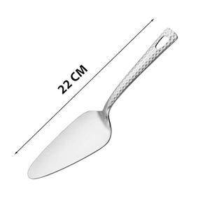 Elegante cuchillo para servir pasteles de acero inoxidable con diseño simple perfecto para cocina minimalista y tareas diarias para servir pasteles - Product Image 2