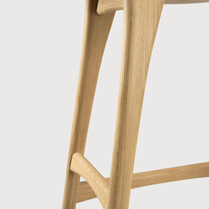 <b>Bar</b> Stool Solid Teak <b>Wood</b> Restaurant Elegant Outdoor Indoor Furniture - Kalia - Product Image 5