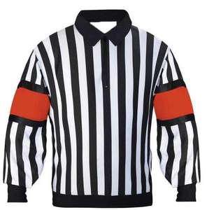 Camisetas de Árbitro de Hockey con Impresión Sublimada, Jersey de Árbitro de Hockey sobre Hielo Personalizado, Camisetas de Alta Calidad para Hockey sobre Hielo - Product Image 5