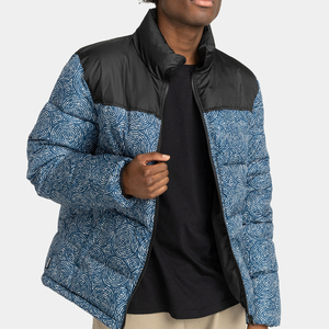 Chaqueta Acolchada para Hombre, Talla Grande, Logotipo Personalizado en la Parte Delantera, Chaquetas de Invierno de Lona de Alta Calidad, Forradas de Algodón - Product Image 4